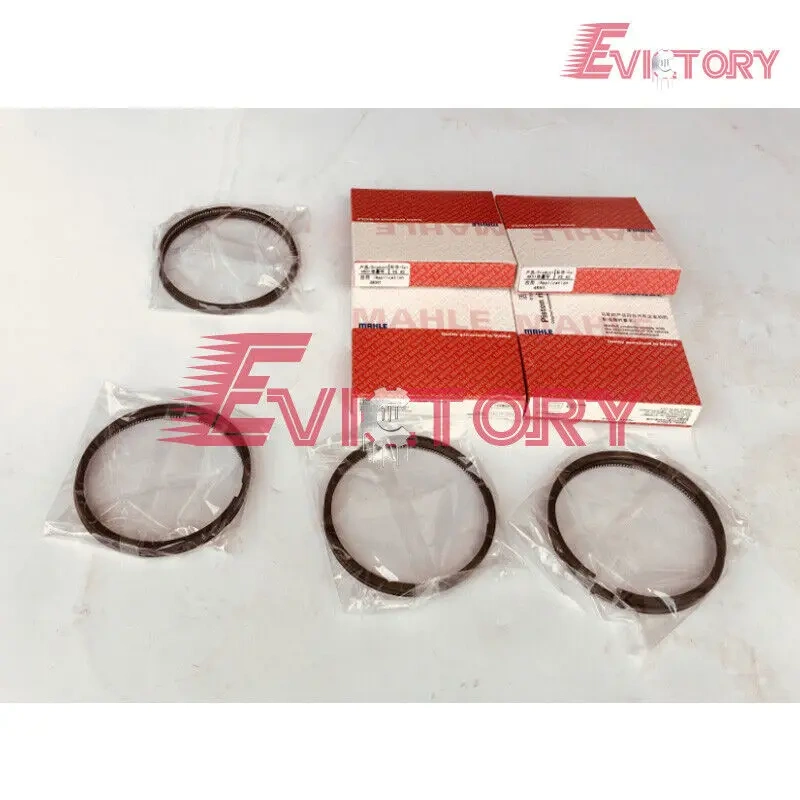 For Isuzu Truck 4KH1T 4KH1-TC 4KH1 rebuild kit piston ring + main conrod bearing + full gaskets