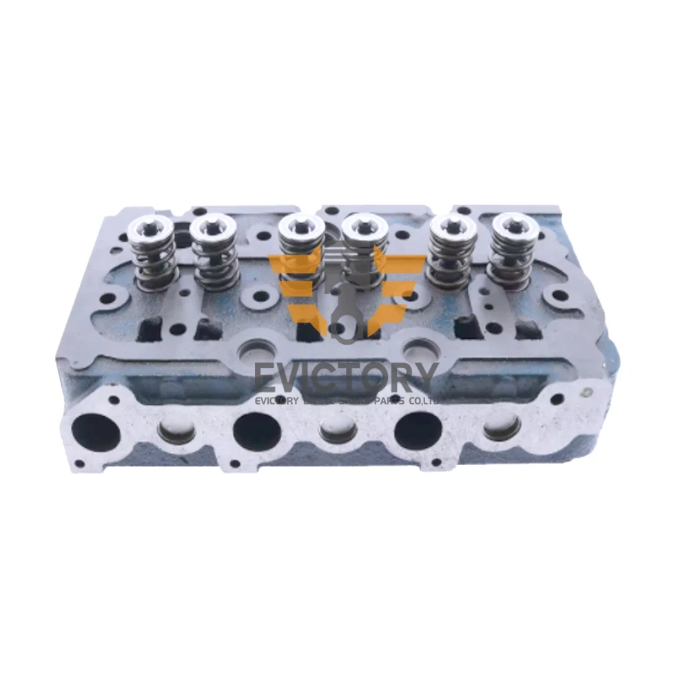 D650 cylinder head complete with valve For Kubota Engine B6100 B6100D B6100E B6100HST B7100