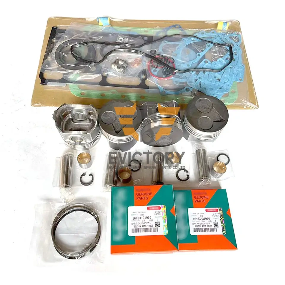 For kubota V2403T V2403M overhaul rebuild kit Piston ring gasket bearing