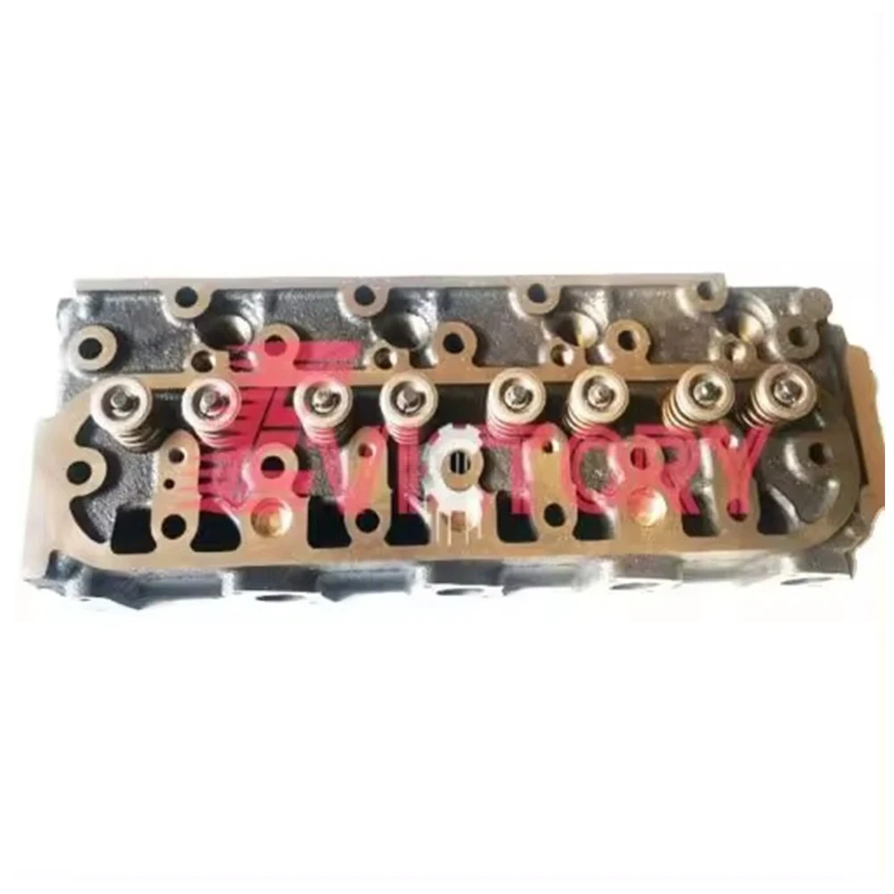 V1405 cylinder head complete with valve For Kubota Excavator Engine cylinder head