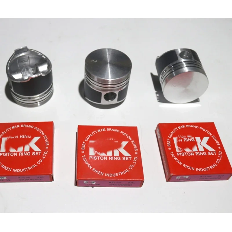 For Kubota D850 engine rebuild kit full gasket piston and ring set excavator