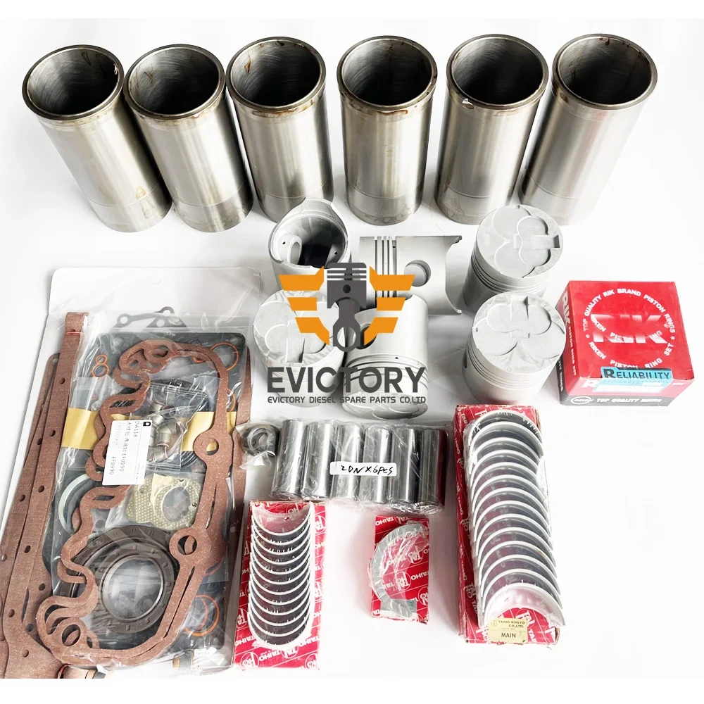 Forklift SD33 SD-33 SD33T engine rebuild kit Valve guide piston liner
