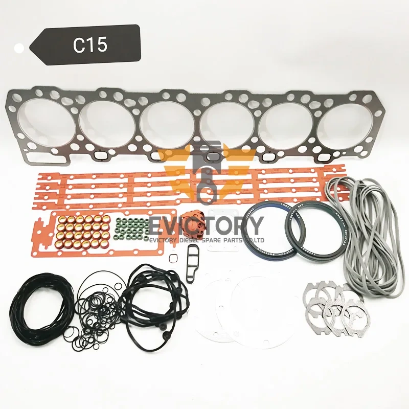 For Caterpillar excavator CAT C-15 C15 rebuild overhaul kit + valve guide seat