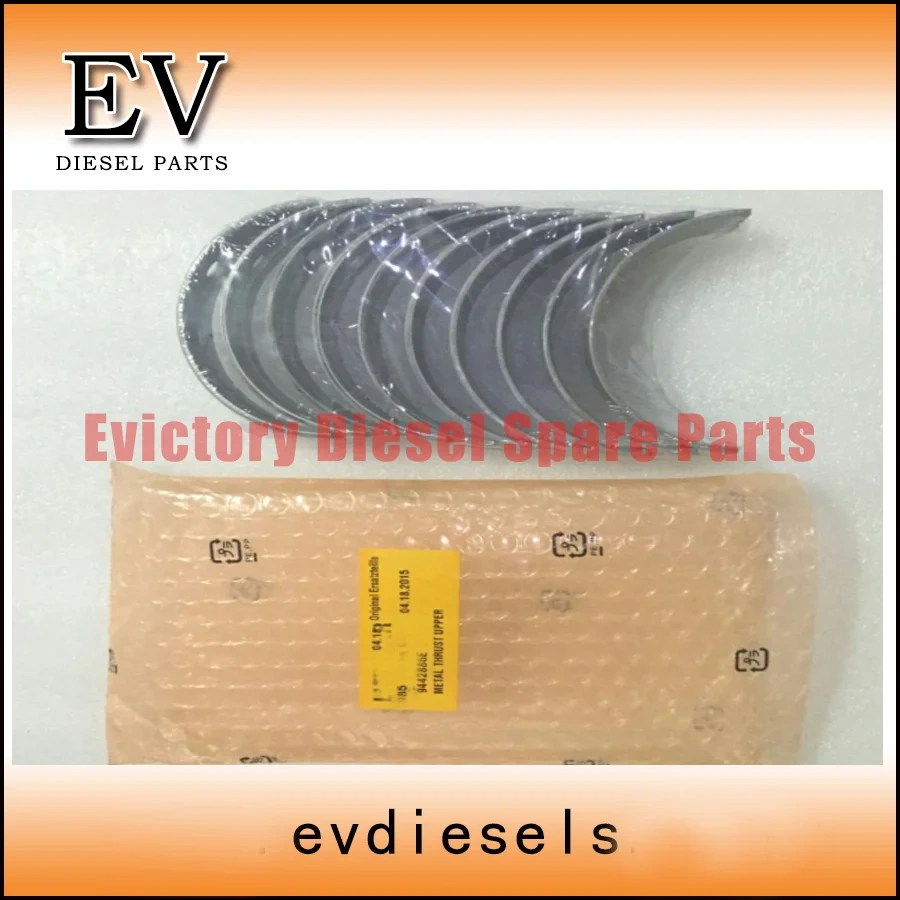 EV Full cylinder head gasket kit D924  piston ring set main crankshaft bearing con rod bearing