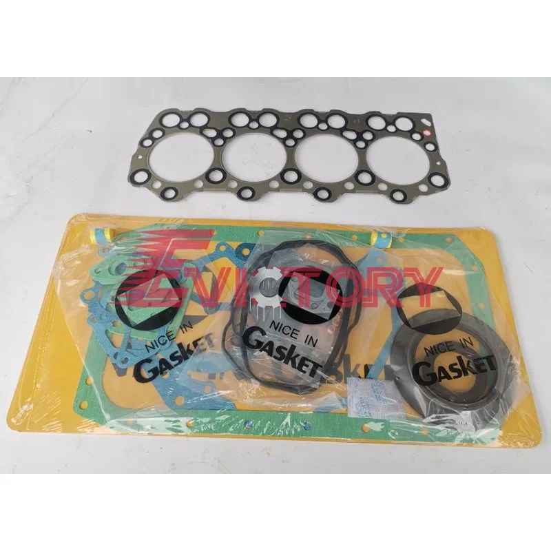 For canter truck MITSUBISHI 4D31T 4D31-T rebuild kit water pump piston ring head gasket bearing