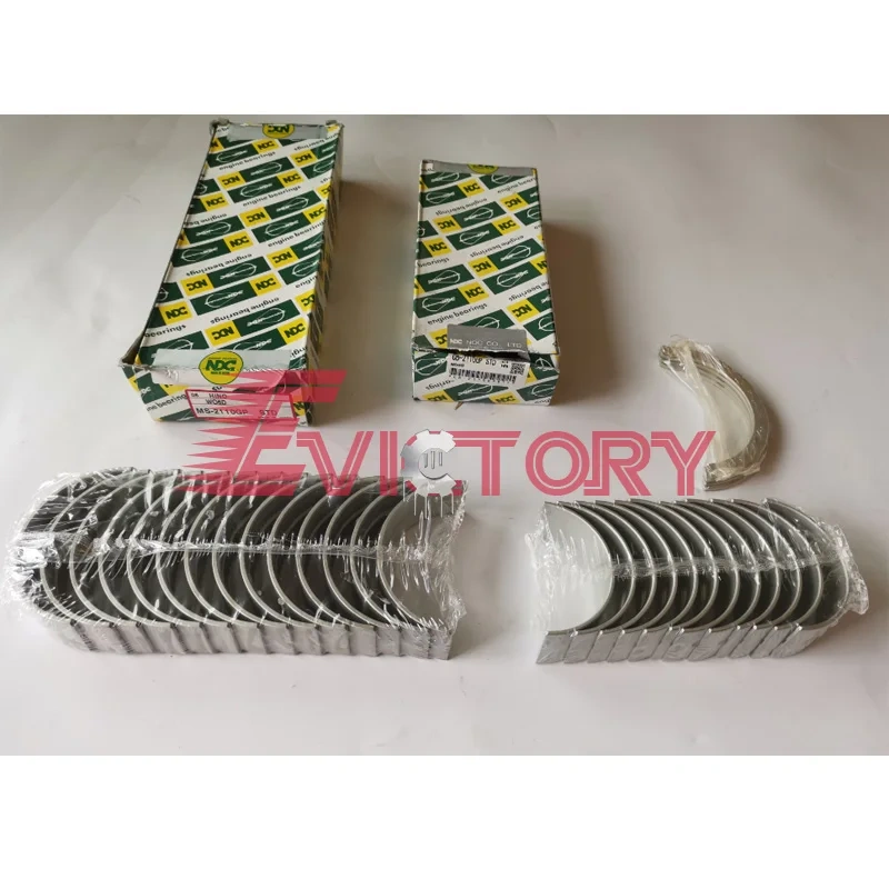 For Hino truck engine W06E main crankshaft bearing con rod bearing trust washer