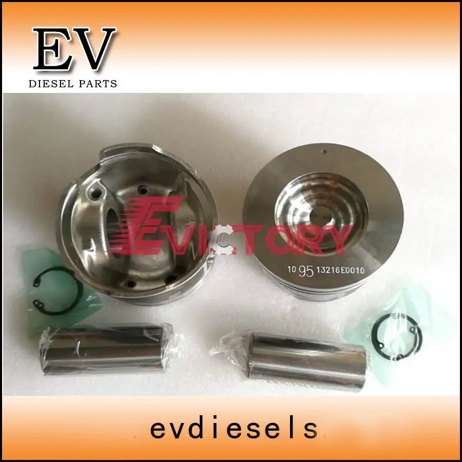 For Hino 300 Truck N04C N04CT piston + ring cylinder liner gasket kit