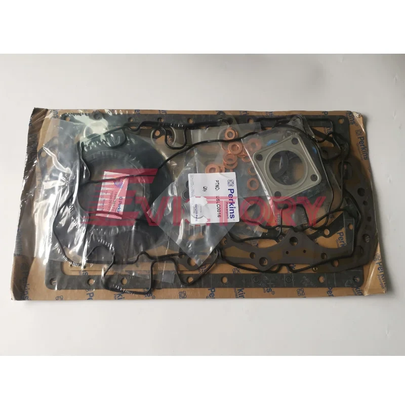 FOR Perkins 404D-22T 404D-22 404D cylinder head assy + full gasket kit