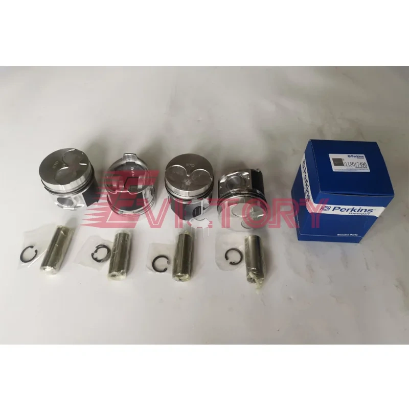 For Perkins 404D-22 404C-22 rebuild kit + crankshaft + 4 conrods + piston+ring+bearing