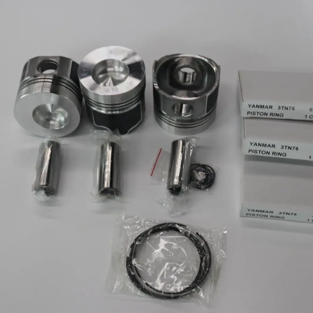 For YANMAR excavator parts 3TN75 overhaul rebuild kit piston ring diesel parts