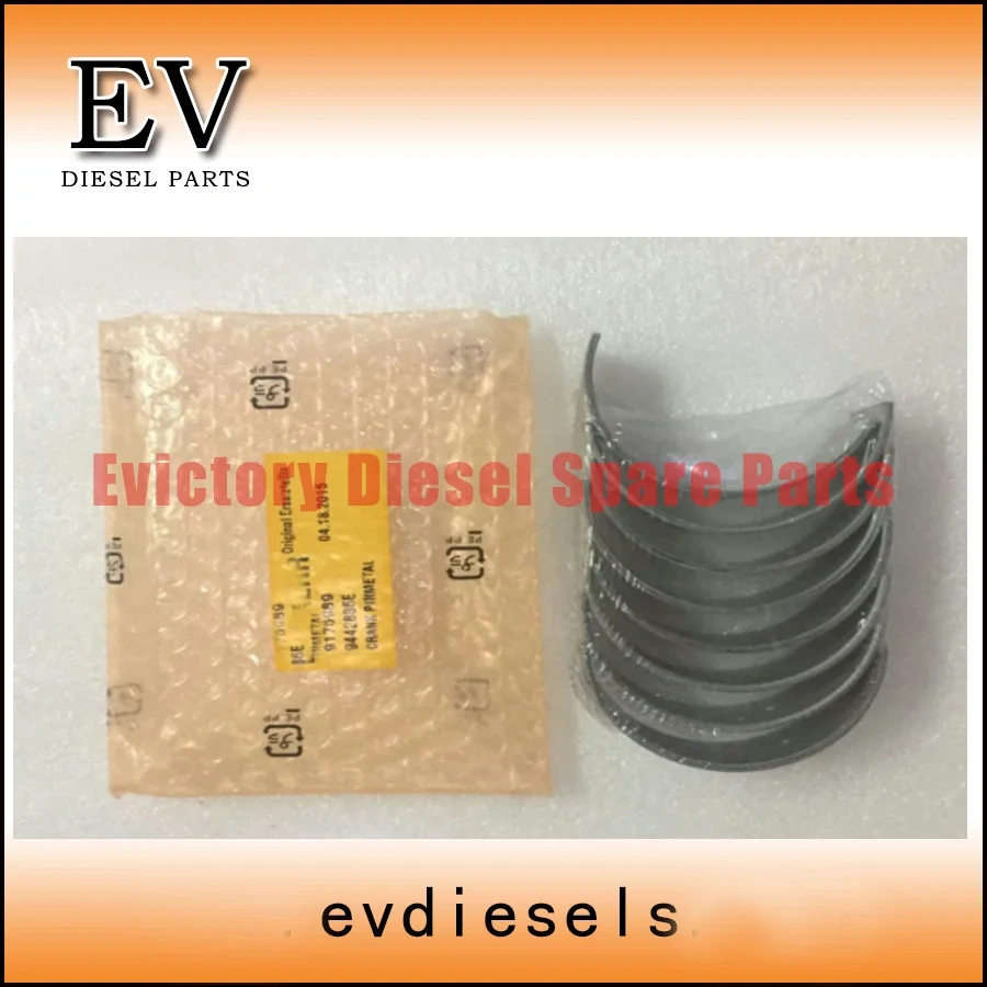 EV Full cylinder head gasket kit D924  piston ring set main crankshaft bearing con rod bearing