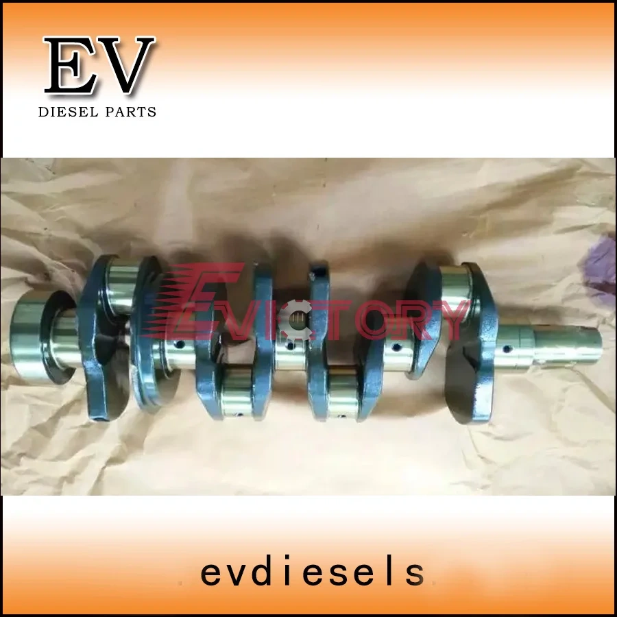 New 5K 4P 4Y crankshaft with bearing fit for TOYOTA FORKLIFT