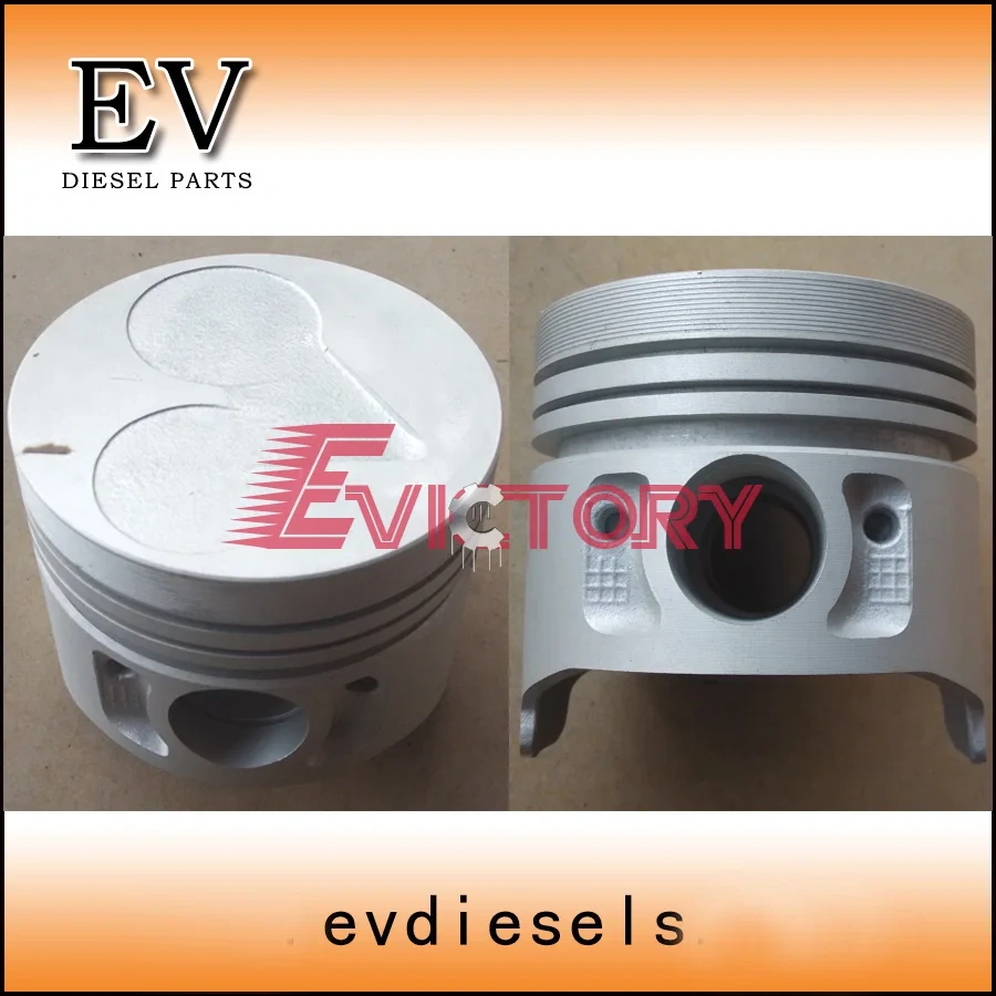 EV D722 piston kit with piston ring set for kubota engine tractor