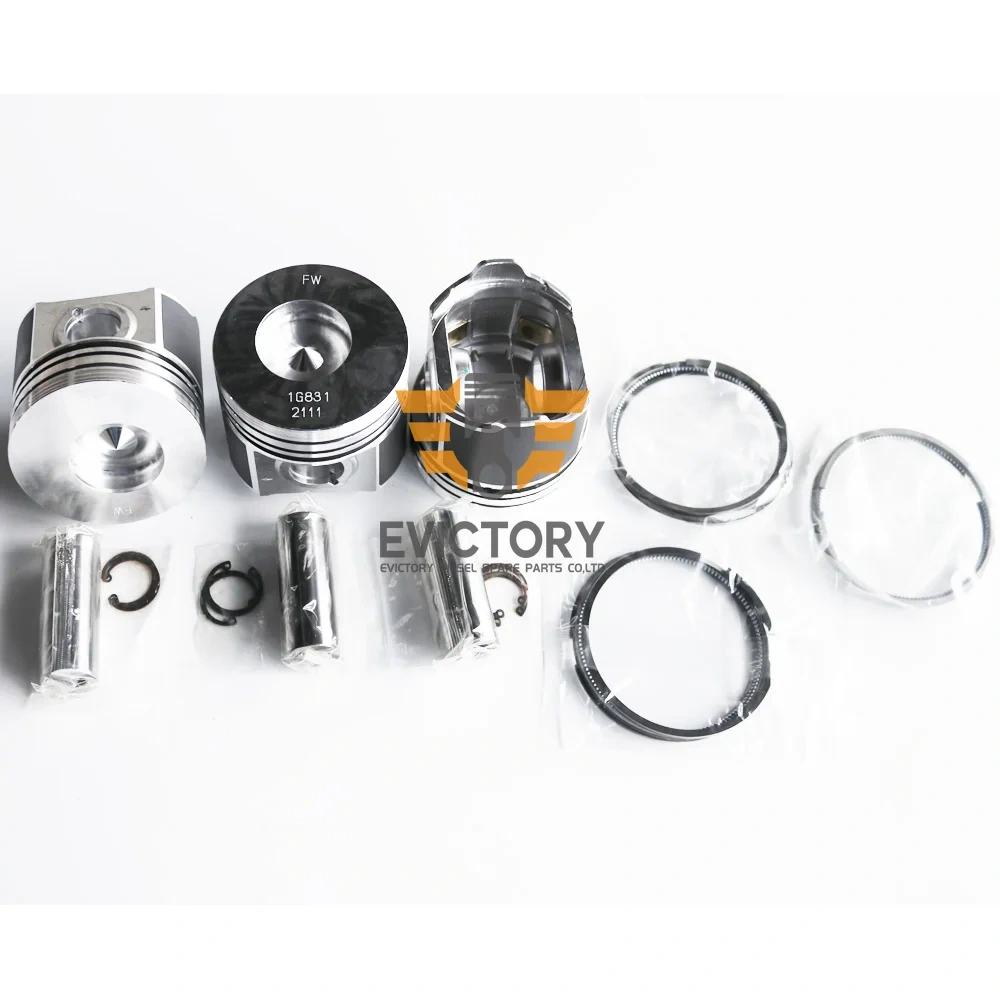 For KUBOTA D1803 overhauling kit piston ring complete cylinder gasket kit
