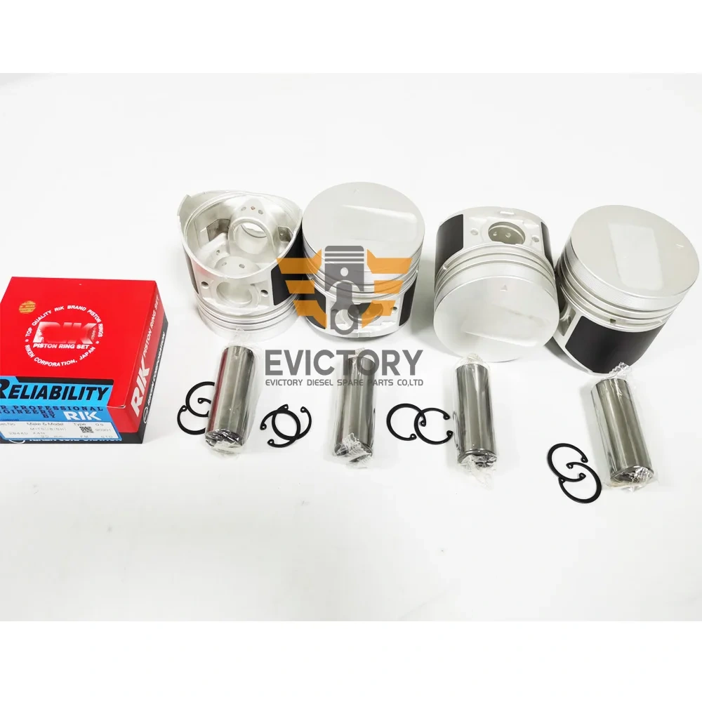 For MITSUBISHI K4N-D K4N-DI rebuild overhaul kit piston gasket bearing liner