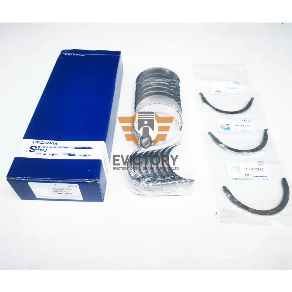 For Perkins 404C-22T 404C-22 overhaul rebuild piston ring gasket kit bearing