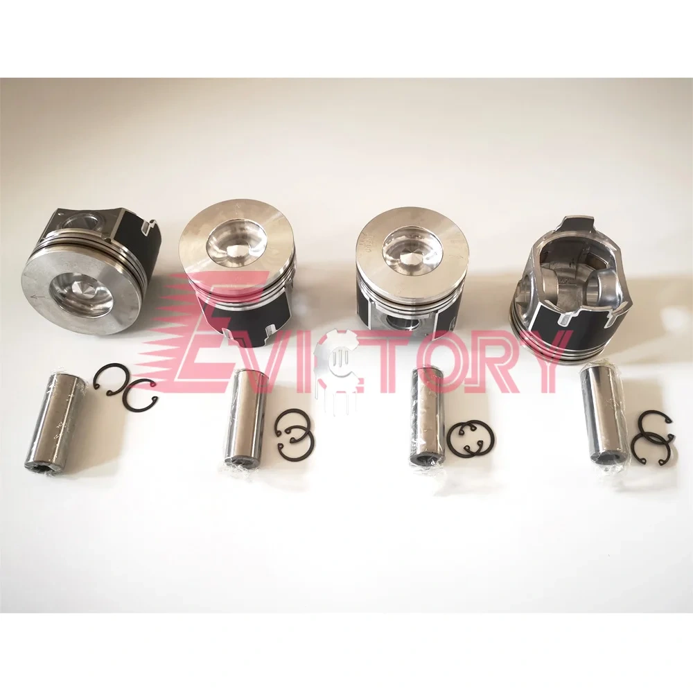 For KUBOTA V2607T V2607DI V2607 rebuild kit valve guide cylinder gasket liner
