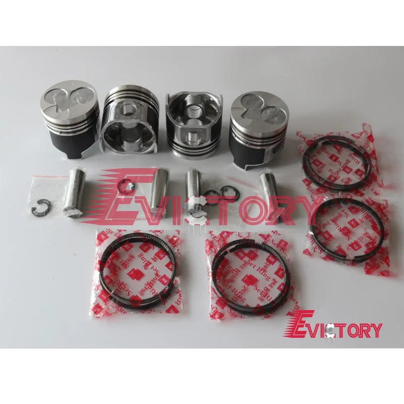 For kubota V1405 rebuild kit gasket + piston + piston ring + head gasket kit