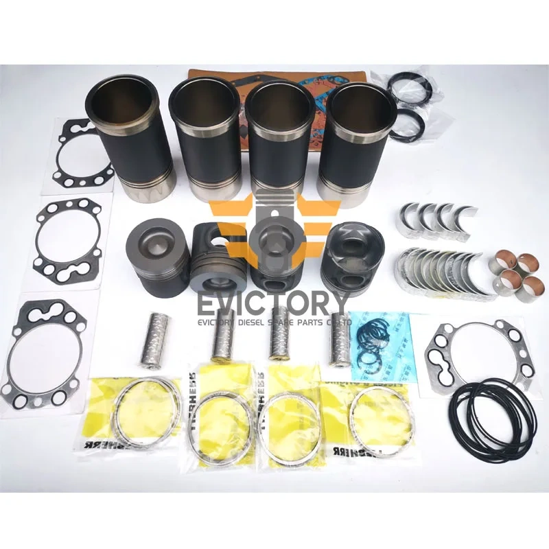 D924 engine rebuild kit piston ring liner gasket bearing bush etc