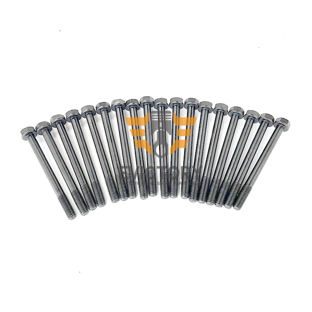 for Kubota V2203 V2203M rebuild kit Cylinder head assy + gasket kit cylinder head bolt
