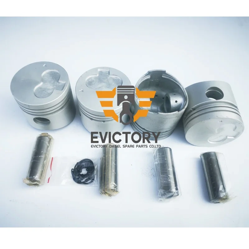 For Excavator MITSUBISHI K4E rebuild overhaul kit engine gasket bearing piston ring