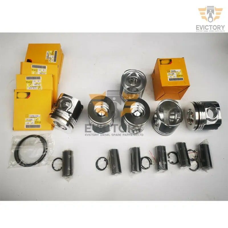 For caterpillar engine parts C7.1 piston 3707998 with piston ring set