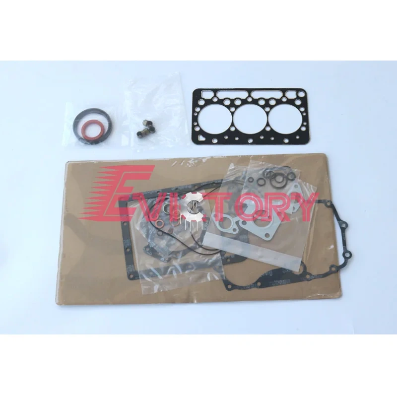 For KUBOTA D722 rebuild overhaul kit piston ring liner gasket bearing + connecting rod conrod