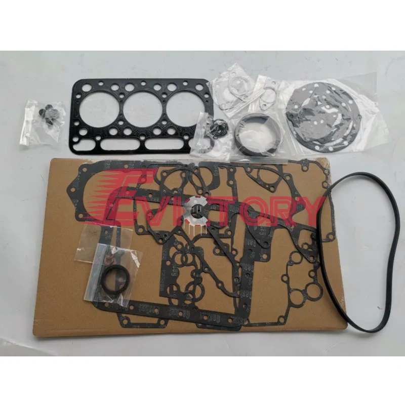 D1402 D1402-B Compelete head Gasket Set For Kubota Engine B1700DT BX22 Tractor gasket set