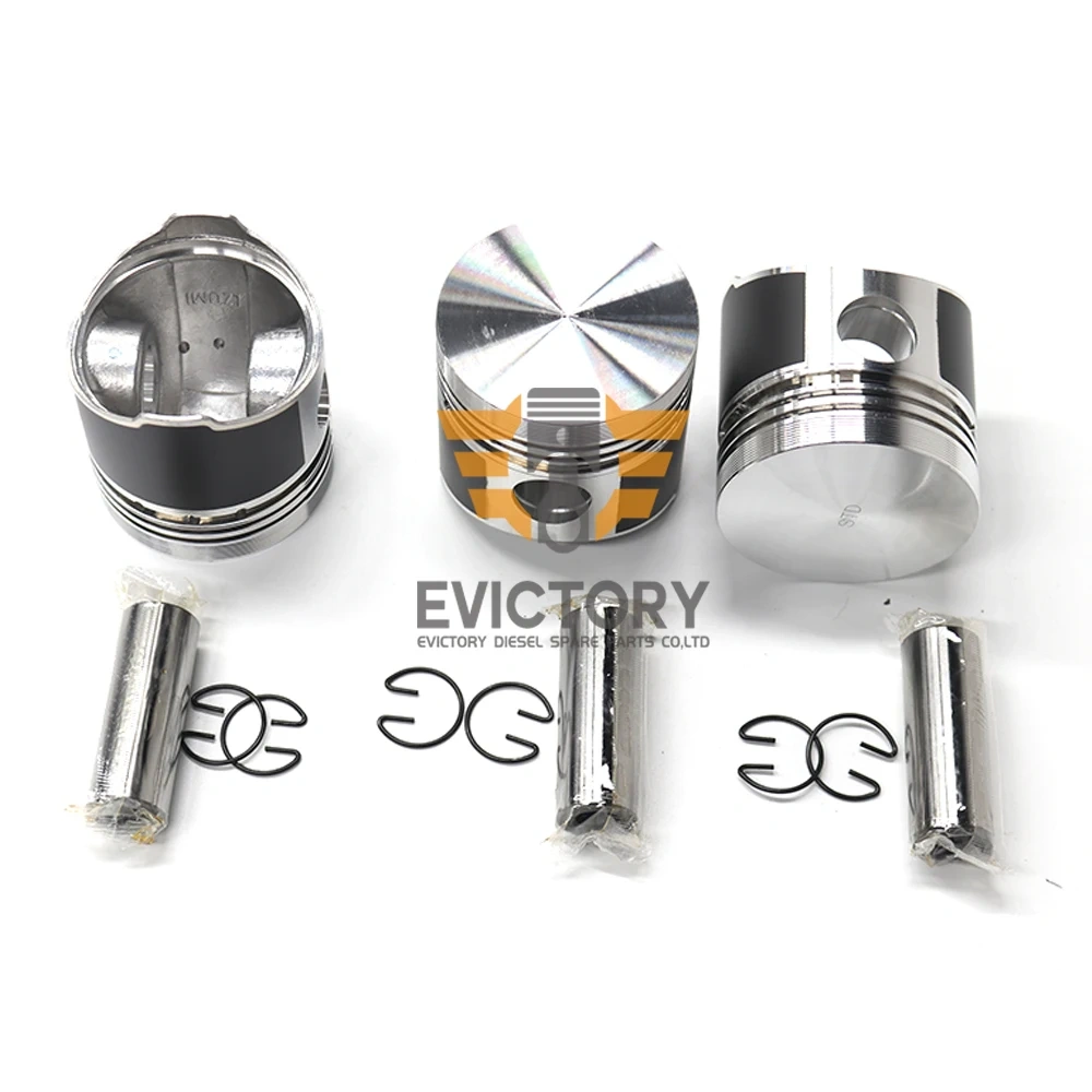 For Yanmar 3T75 3T75U 3t75hl engine overhaul rebuild kit piston ring liner gasket bearing