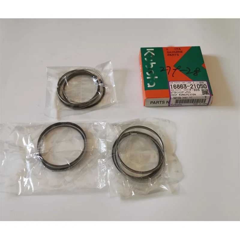 For KUBOTA D662 rebuild kit piston ring full gasket crankshaft conrod bearing set