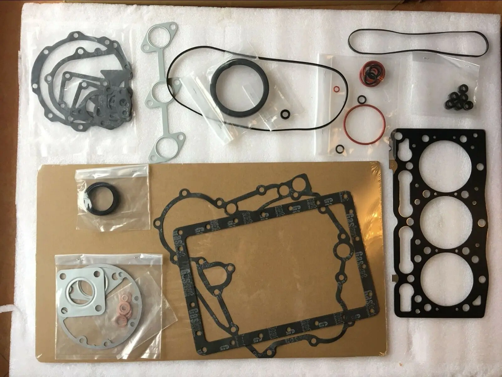 For KUBOTA forklift parts D1305 rebuild overhaul kit piston ring full complete gasket kit