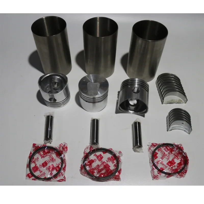 For MITSUBISHI K3D overhaul gasket kit engine bearing valve piston liner kit