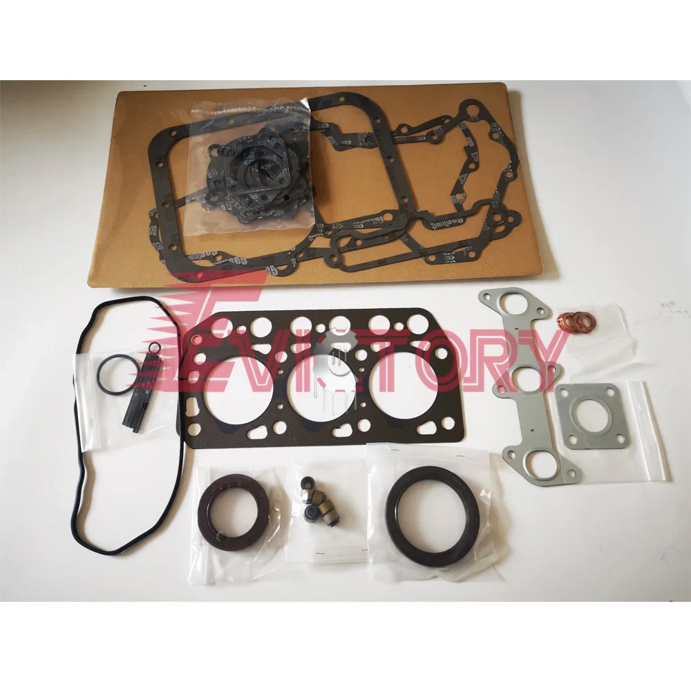 For MITSUBISHI K3E overhaul gasket kit engine bearing valve piston ring