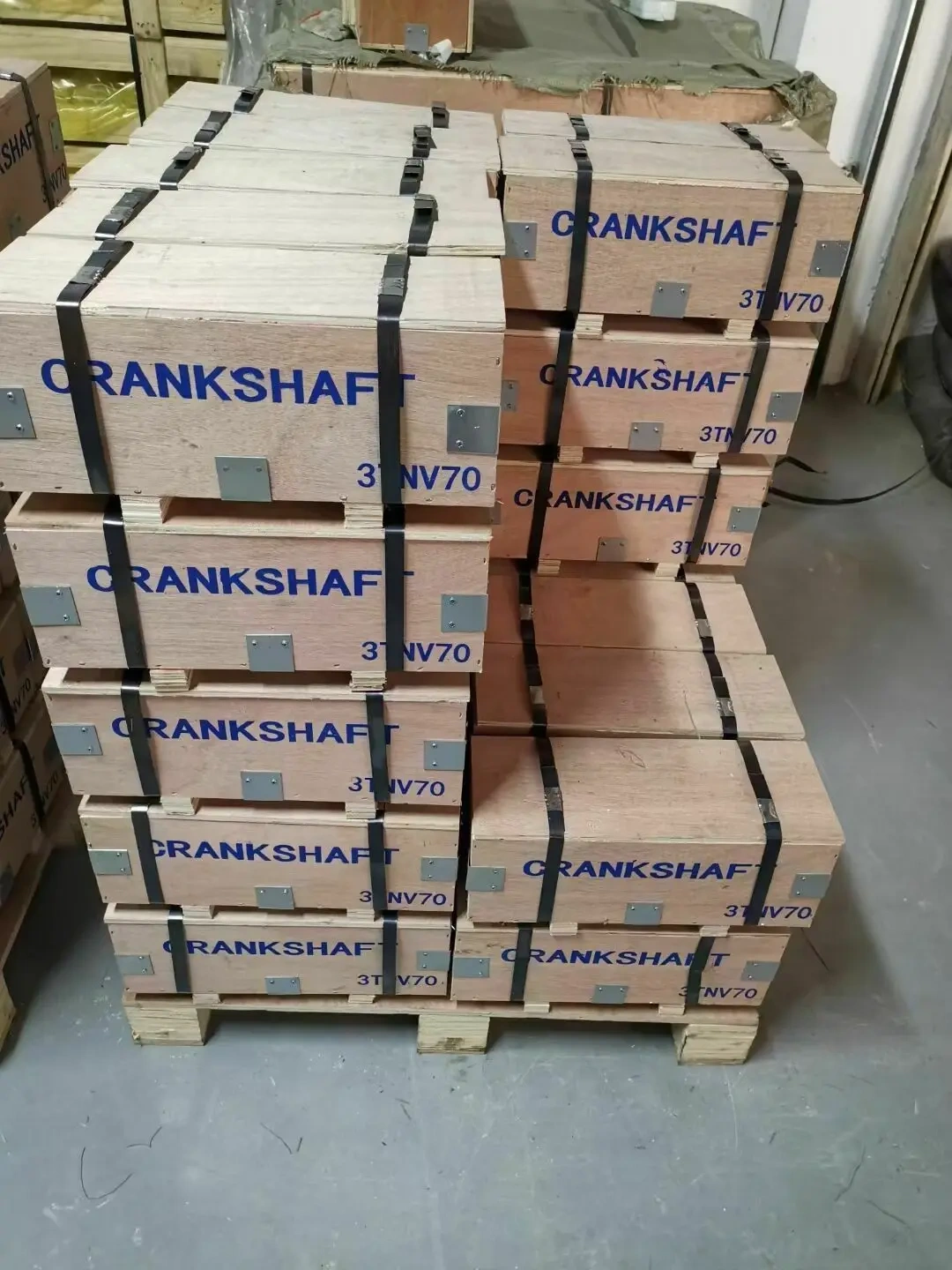 3TNV70 crankshaft for Yanmar VIO17 excavator ENGINE OVERHAUL