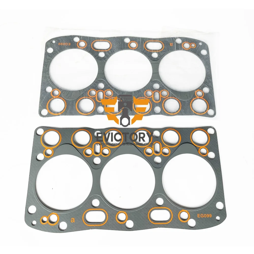 For Toyota Forklift 2D engine overhaul cylinder head gasket kit + bearing