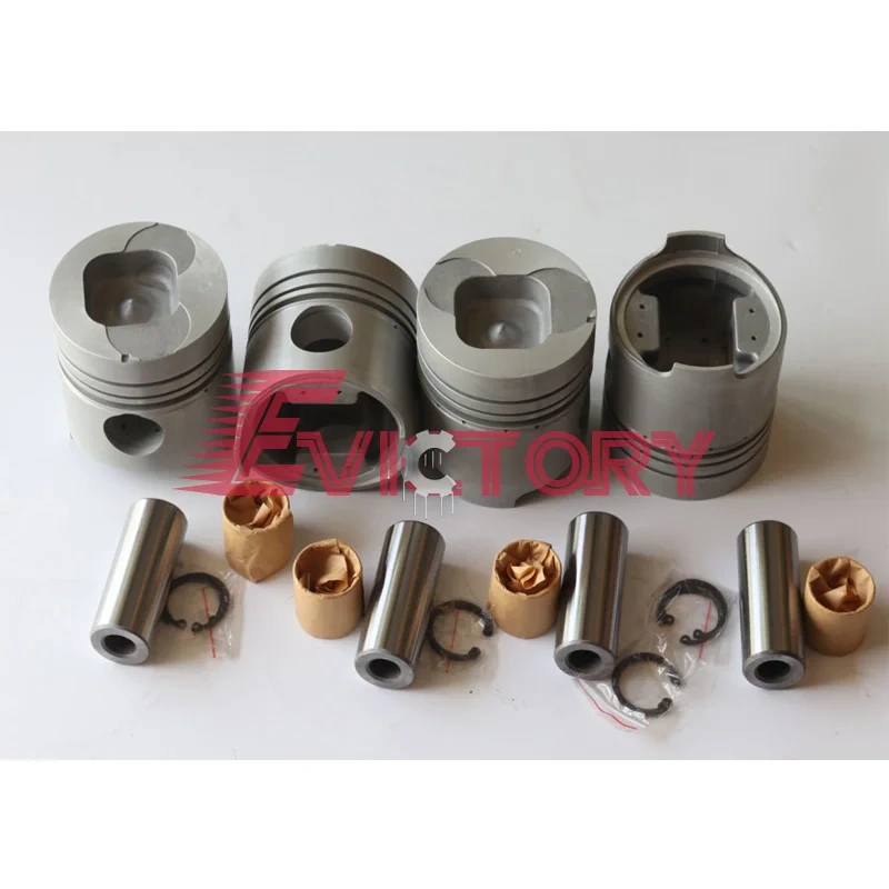 4BD1 4BD1T rebuild overhaul kit piston piston ring gasket for Hiatch excavator