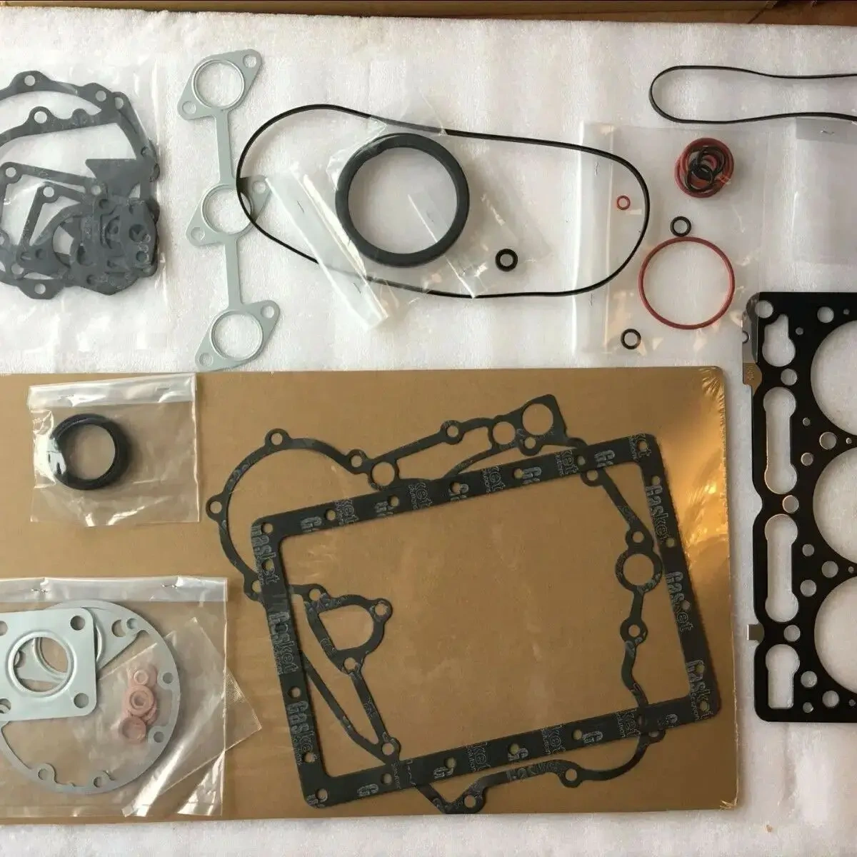 For KUBOTA parts D1305 rebuild kit piston ring full gasket kit main conrod bearing