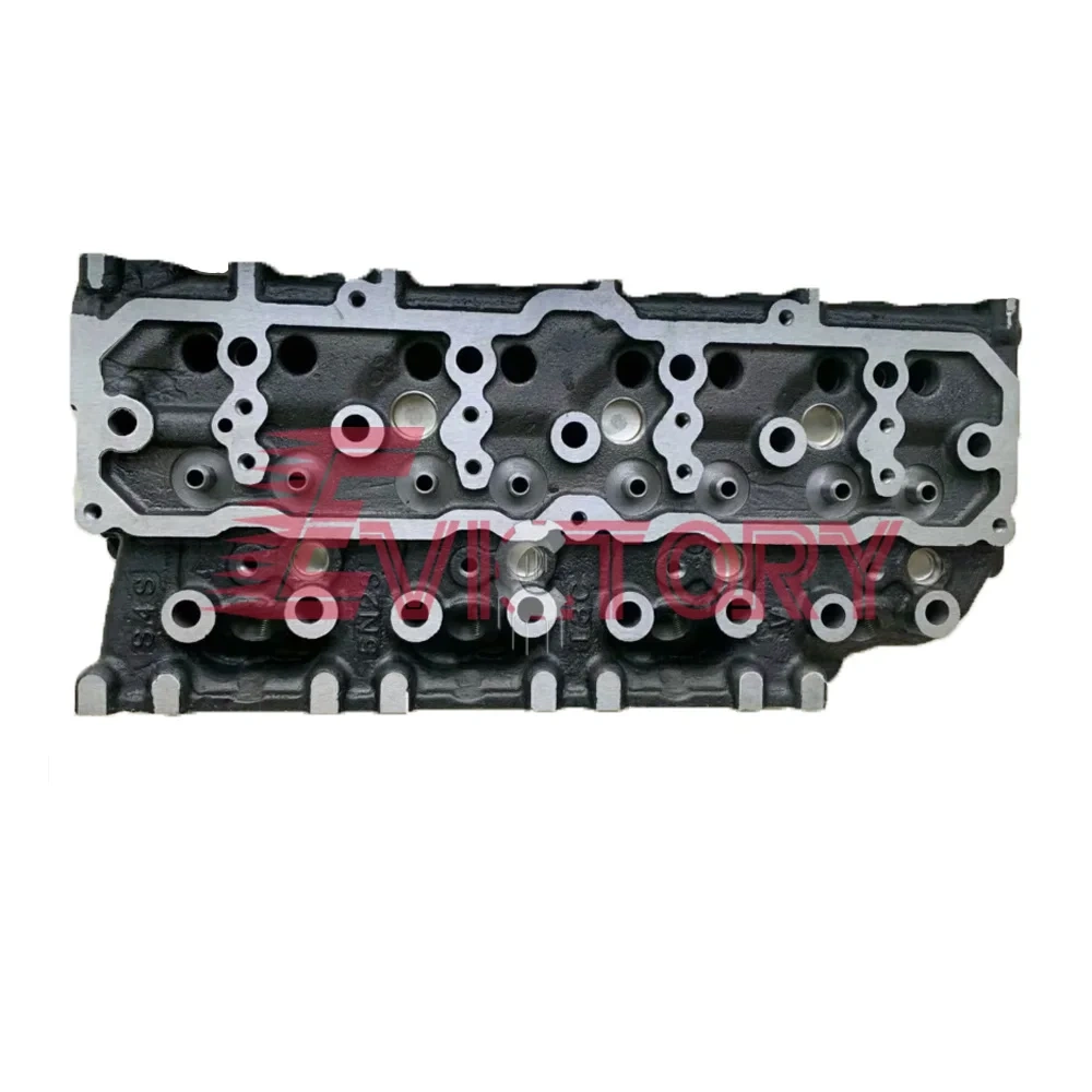 indirect injection S4S cylinder head complete assy for MITSUBISHI forklift