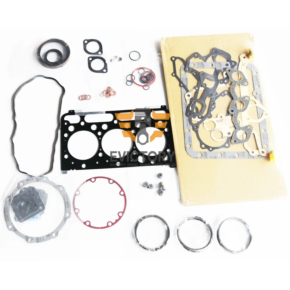 D1803 Overhaul Head Gasket Kit Upper Lower For KUBOTA Gasket Engine For Bobcat 325C/D