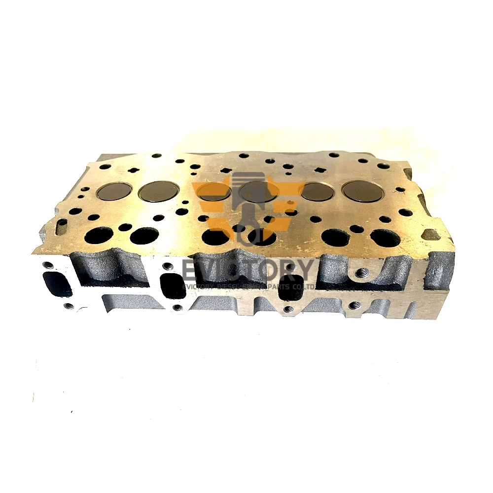 3TNE66 3TN66E Cylinder Head Assy complete with valve guide spring For yanmar Engine Parts