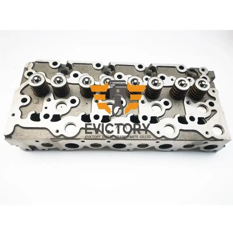 For Kubota V2203 V2203DI rebuild overhaukit Cylinder head assy + Piston + ring + full gasket kit