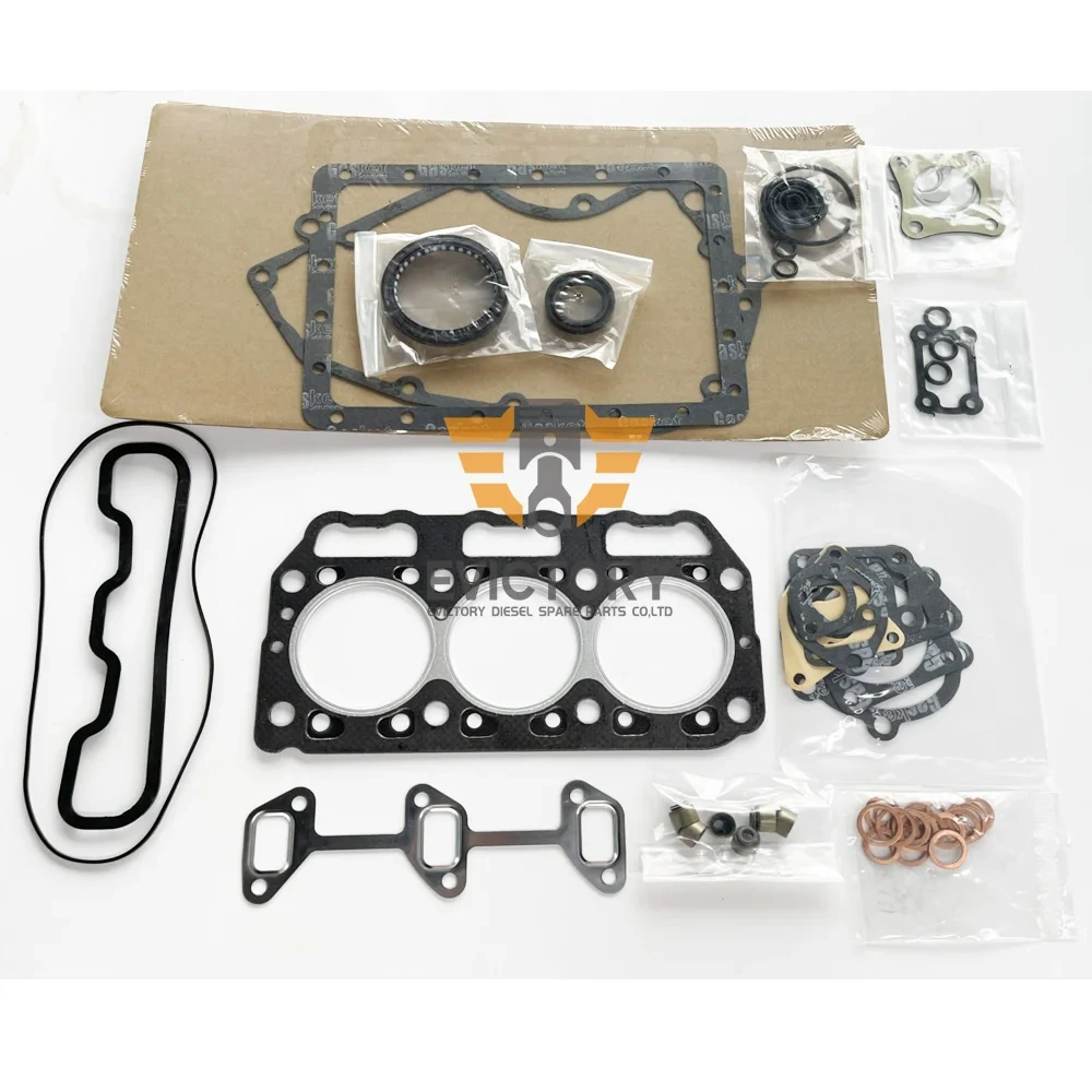 3T72 3TN72 3TN72L Full Complete Gasket Kit with head gasket for yanmar Rebuild Engine Parts