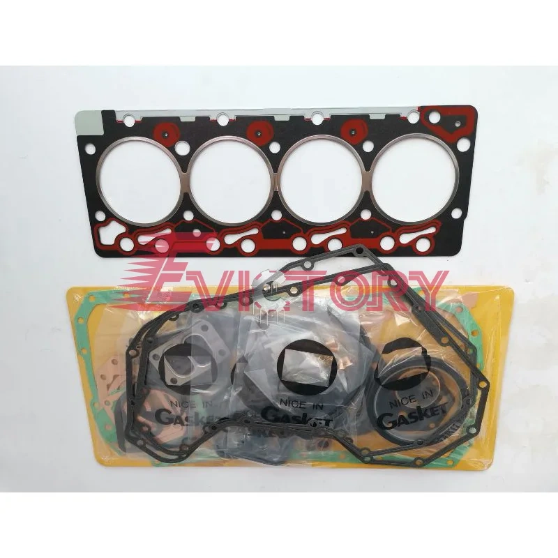 For ISUZU 4BD2-T 4BD2T rebuild kit water oil pump piston ring liner gasket bearing