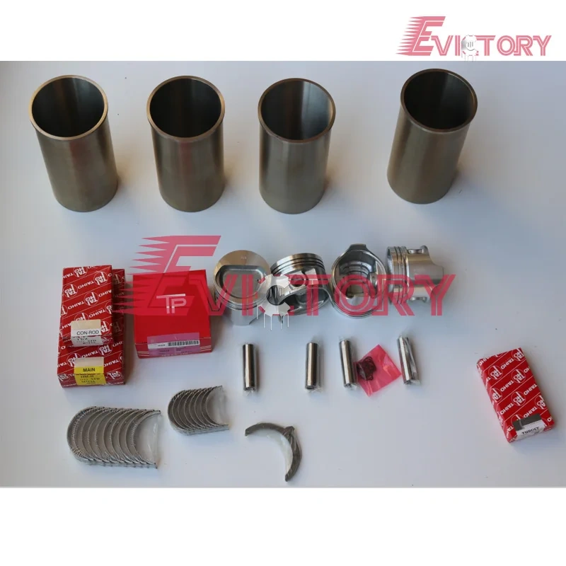 For TOYOTA 5K rebuild kit crankshaft piston liner gasket bearing