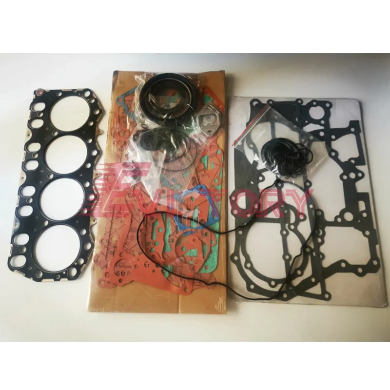 For Caterpillar CAT excavator C4.2 full gasket kit cylinder head gasket oil seal