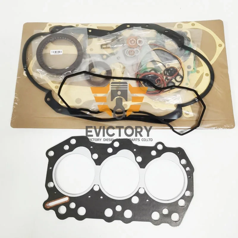 For MITSUBISHI S3Q-2 S3Q2 rebuild overhaul kit oil water pump gasket ring bearing