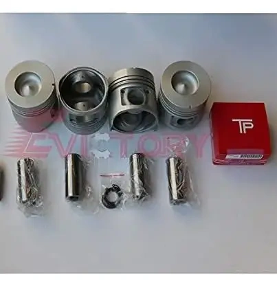 For Toyota 1DZ-3 1DZ-1 1DZ-2 rebuild overhaul kit+ cylinder head + Piston + ring + complete gasket kit