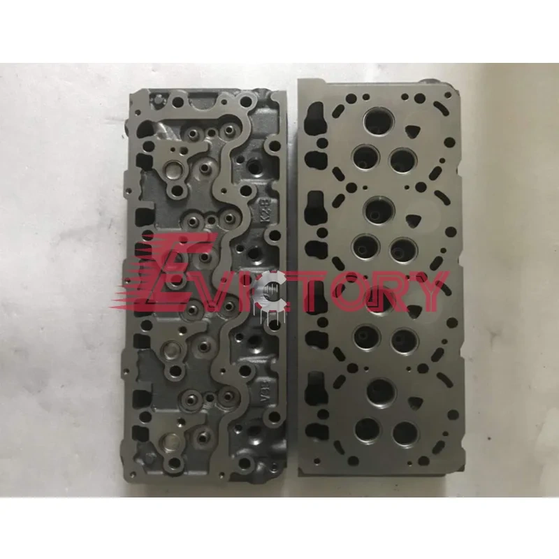 For Kubota V3300 V3800 V3300-DI-T Cylinder head assy for Bobcat T300 loader