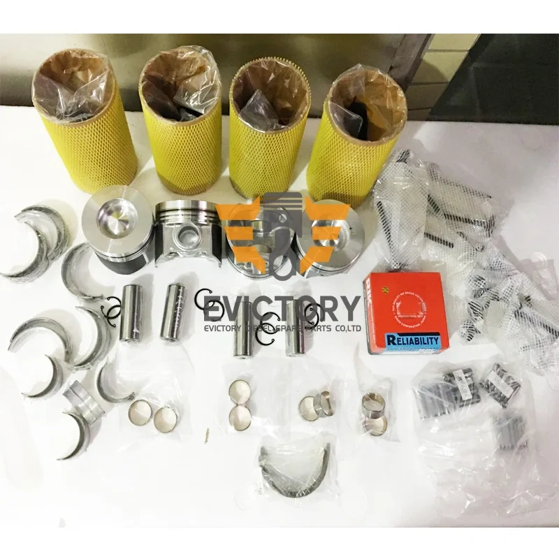 for KUBOTA V3800 V3800T Engine repair kit with water oil pump spring