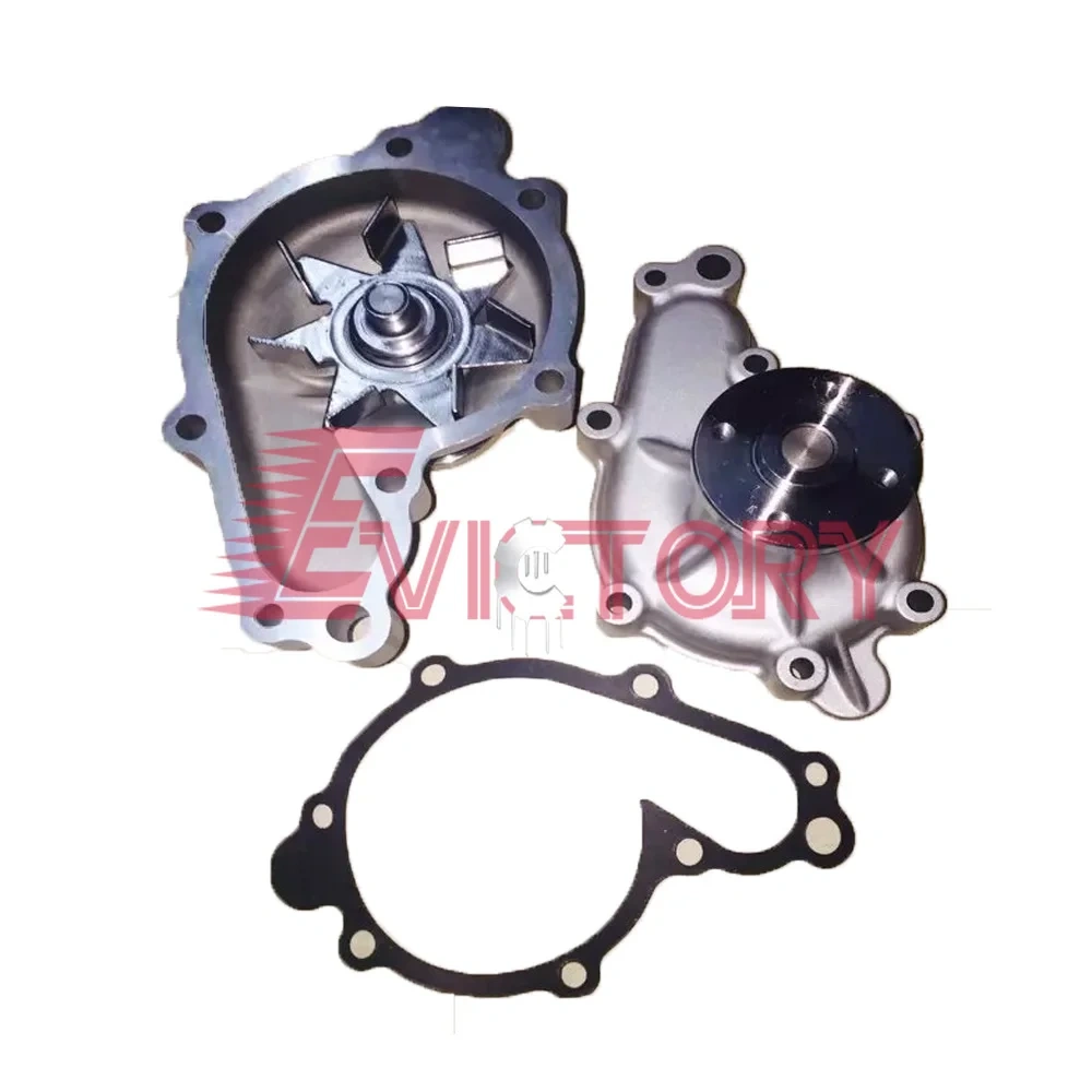 For KUBOTA tractor engine V3307 rebuild overhaul kit piston ring cylinder liner gasket bearing + water pump